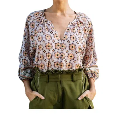 Cleobella Ramona Blouse In Marrakesh Print In Multi