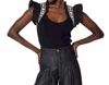 Cleobella Raven Top In Black
