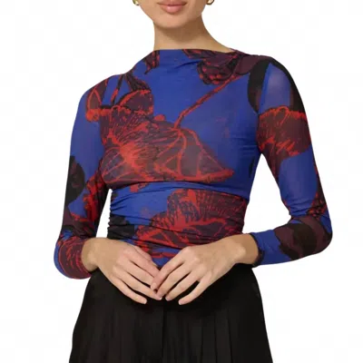 CLEOBELLA REMY TOP IN LA ROUGE PRINT