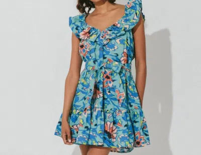 Cleobella Rina Mini Dress In Calypso In Multi