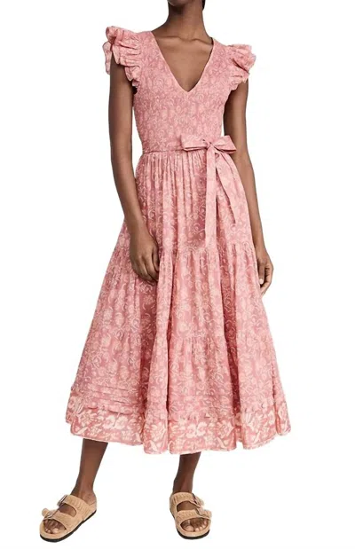 Cleobella Rita Ankle Dress In Camara Floral In Multi