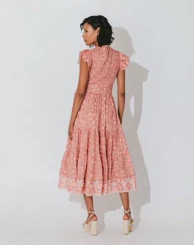 Cleobella Rita Dress | Camara Floral In Pink