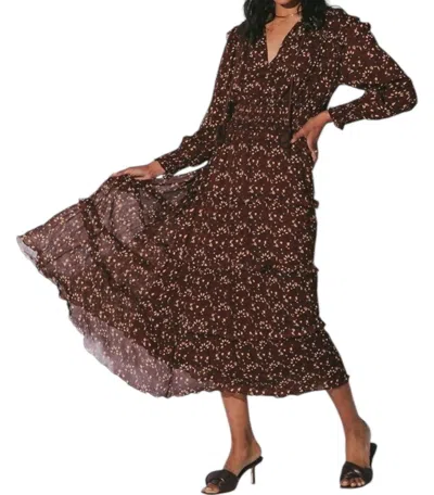 Cleobella Romina Midi Dress In Zadia Block Print In Multi