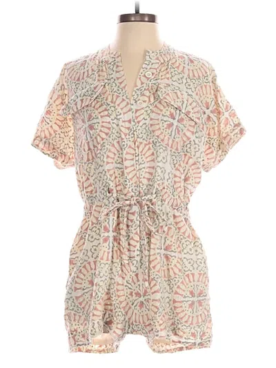 Pre-owned Cleobella Romper In Ivory