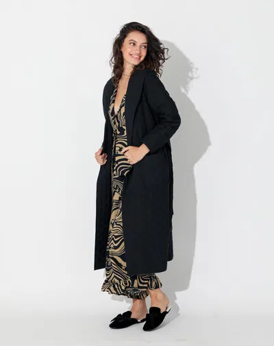 Cleobella Estela Robe In Black
