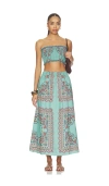 Cleobella Ruby Top & Midi Skirt Set In Multi