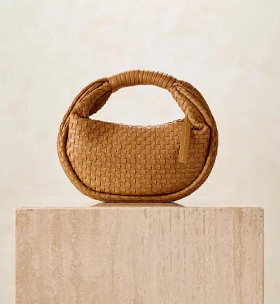 Cleobella Santiago Mini Hobo Bag | Dark Tan