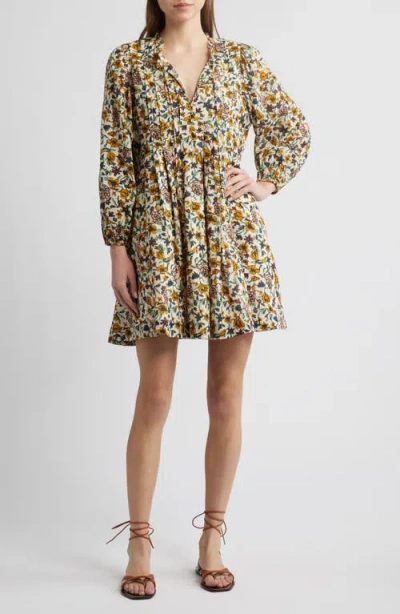 Cleobella Scarlet Organic Cotton Minidress In Wild Cosmos
