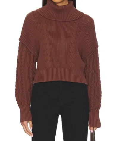 Cleobella Serah Sweater In Coco In Brown