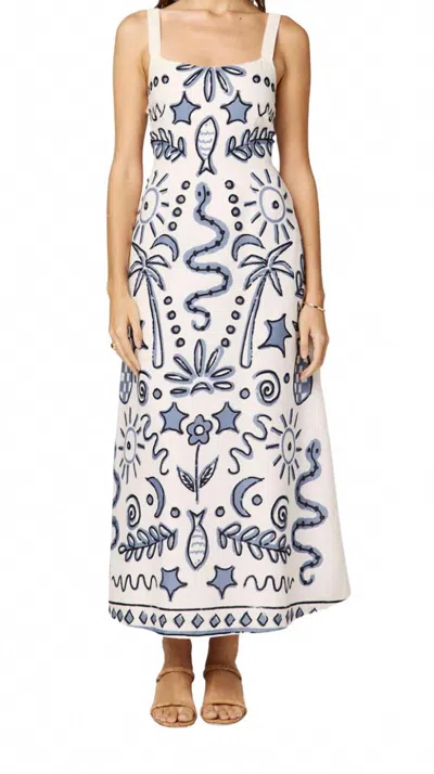 CLEOBELLA SHELLY ANKLE DRESS IN VERONA PRINT