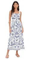 Cleobella Shelly Ankle Dress In Verona Print In Multi