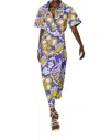 Cleobella Shonda Midi Dress In Azores In Multi