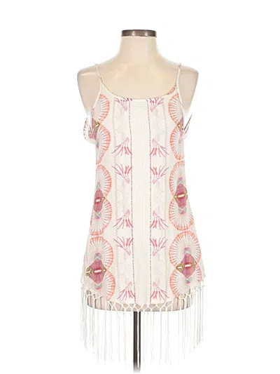Pre-owned Cleobella Sleeveless Top Ivory Halter Neckline Tops