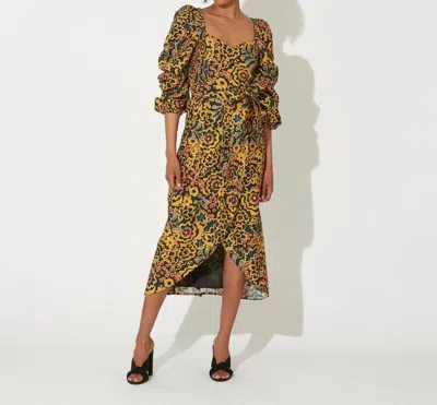 Cleobella Solange Midi Dress In Matisse In Multi