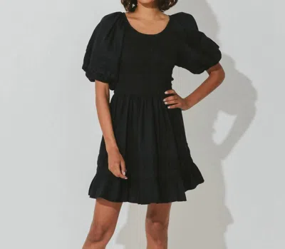 Cleobella Stasia Mini Dress In Black