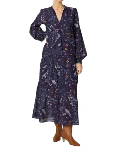 Cleobella Sunny Maxi Dress In Viviana In Blue