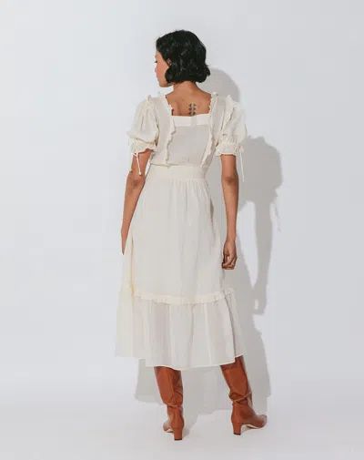 Cleobella Sylvia Midi Dress In White
