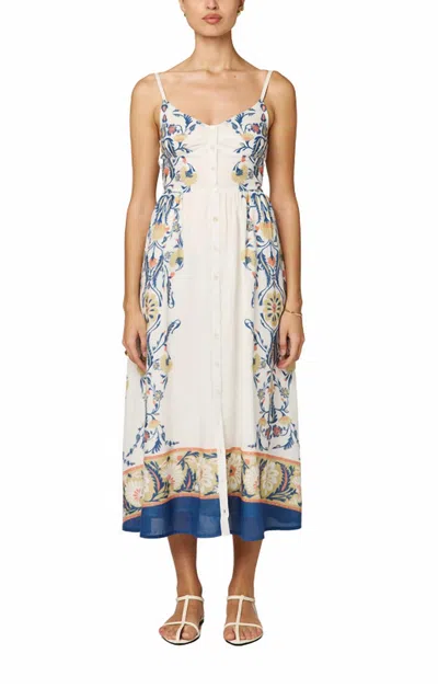 Cleobella Tamasin Midi Dress In Monaco In Multi