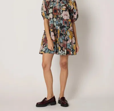 Cleobella Tatiana Mini Dress In Foraged Violets