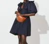 Cleobella Tatiana Mini Dress Navy In Multi
