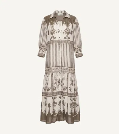 Cleobella Tavia Ankle Dress | Sable In Multi