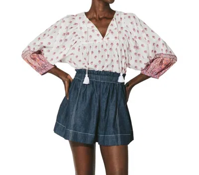Cleobella Tawny Blouse In Mahal Print In Multi