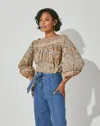 Cleobella Teagan Blouse In Multi