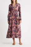 Cleobella Tharini Midi Dress In Bergamo Print In Multi