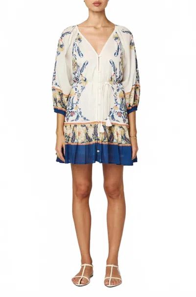 Cleobella Thora Mini Dress In Monoco In Multi