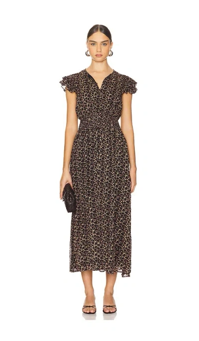 Cleobella Tomasa Ankle Dress In Medici Print