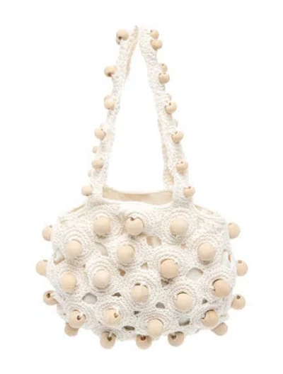 Pre-owned Cleobella Top Handle Bag In Neutral