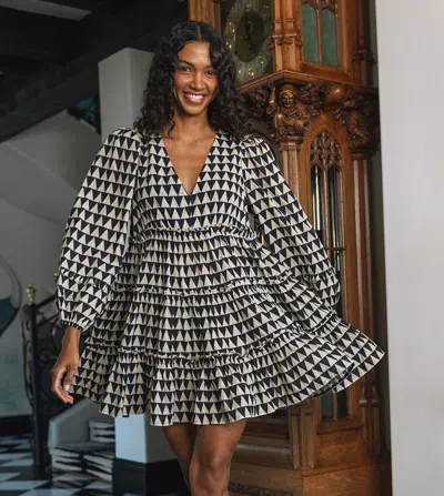 Cleobella Tre Mini Dress In Black