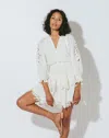 Cleobella Valeria Mini Dress Ivory In White