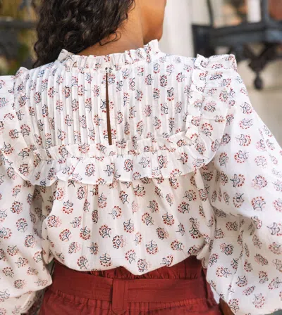 Cleobella Vanna Blouse In Multi