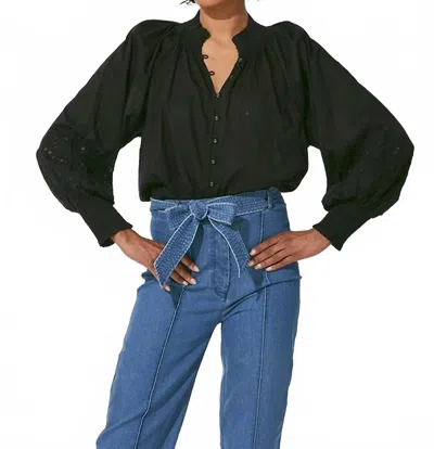 Cleobella Vera Blouse In Black