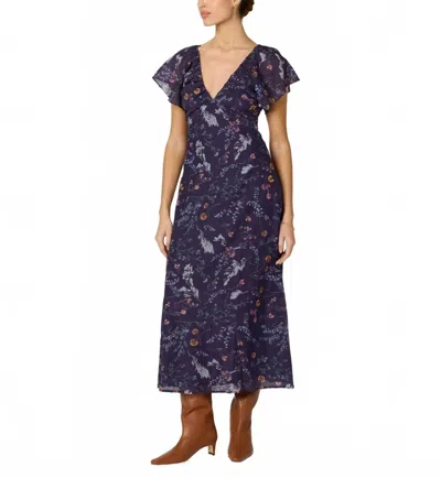 Cleobella Victoria Midi Dress In Viviana In Purple