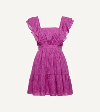 Cleobella Violeta Mini Dress | Fuschia In Purple