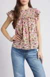 Cleobella Maritza Blouse Le Jules Print In Kaia Print