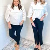 Cleobella Vivienne Blouse In Ivory In White