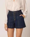 Cleobella Wade Shorts In Dark Denim