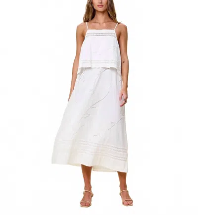 Cleobella Winslow Midi Dress In Ivory In White