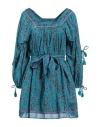 Cleobella Skyla Mini Dress In Zuri In Blue