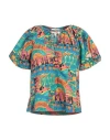 Cleobella Woman Shirt Green Size S Organic Cotton In Green
