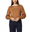 Cleobella Adwen Knit Sweater In Brown In Brown