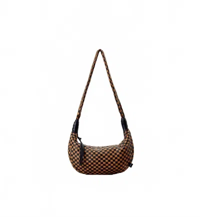 Cleobella Women's Dylan Woven Handbag In Brown Multi