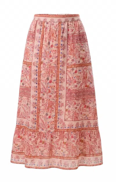 Cleobella Women's Elie Ankle Skirt In Dahlia In Brown