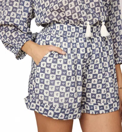 Cleobella Women's Finn Short In Piazze Check In Multi
