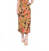 Cleobella Women's Geraldine Mini Dress In Osaria Print In Brown