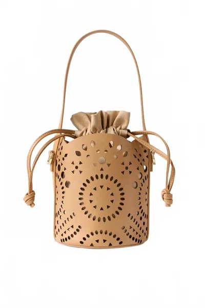 Cleobella Women's Nayarit Bucket Bag In Tan In Brown