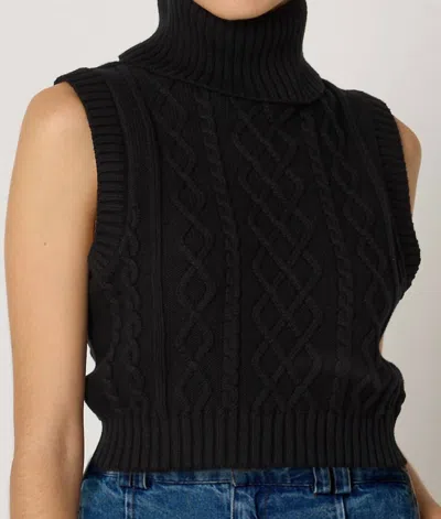 Cleobella Women's Turtleneck Sweater In Black